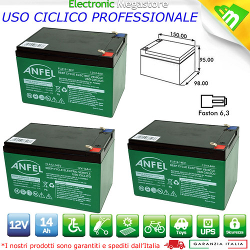 Kit batterie ricaricabile - 3,