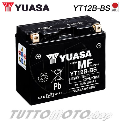 Batteria yuasa yt12b - batteria, ducati
