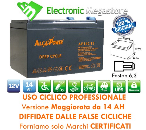 Batteria ricaricabile piombo - batteria,