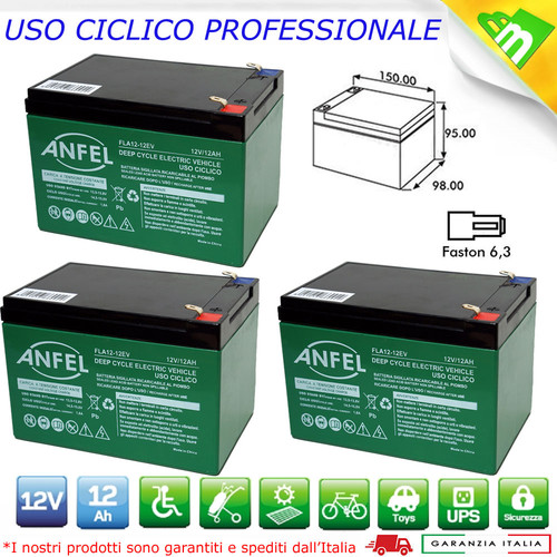 Kit batterie ricaricabile - kit, 3