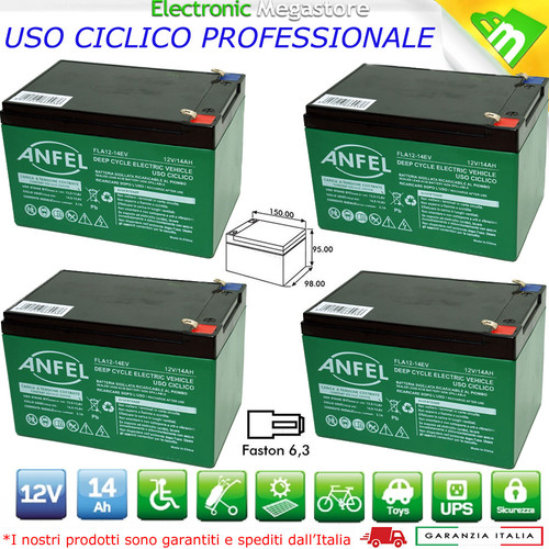 Batteria ricaricabile piombo - ricaricabile,
