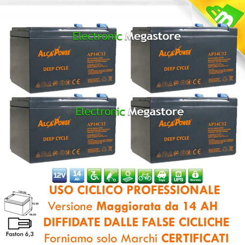 Batteria ricaricabile piombo - batteria,