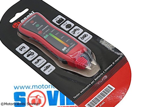 Tester voltmetro per batteria - voltmetro,