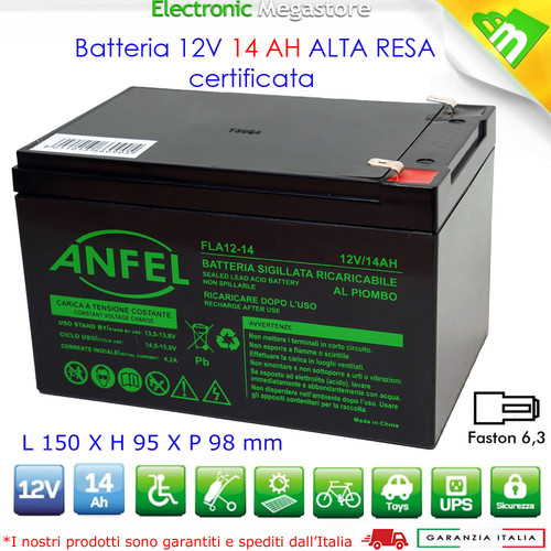 Batteria ricaricabile piombo - ricaricabile,